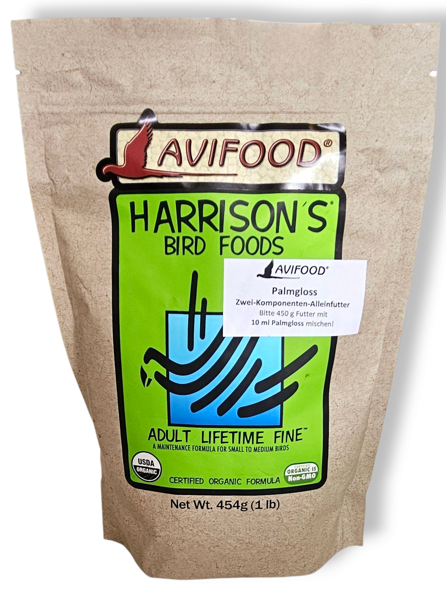 AVIFOOD Harrison's Bird Adult Lifetime fine (Erhaltungsfutter fein)