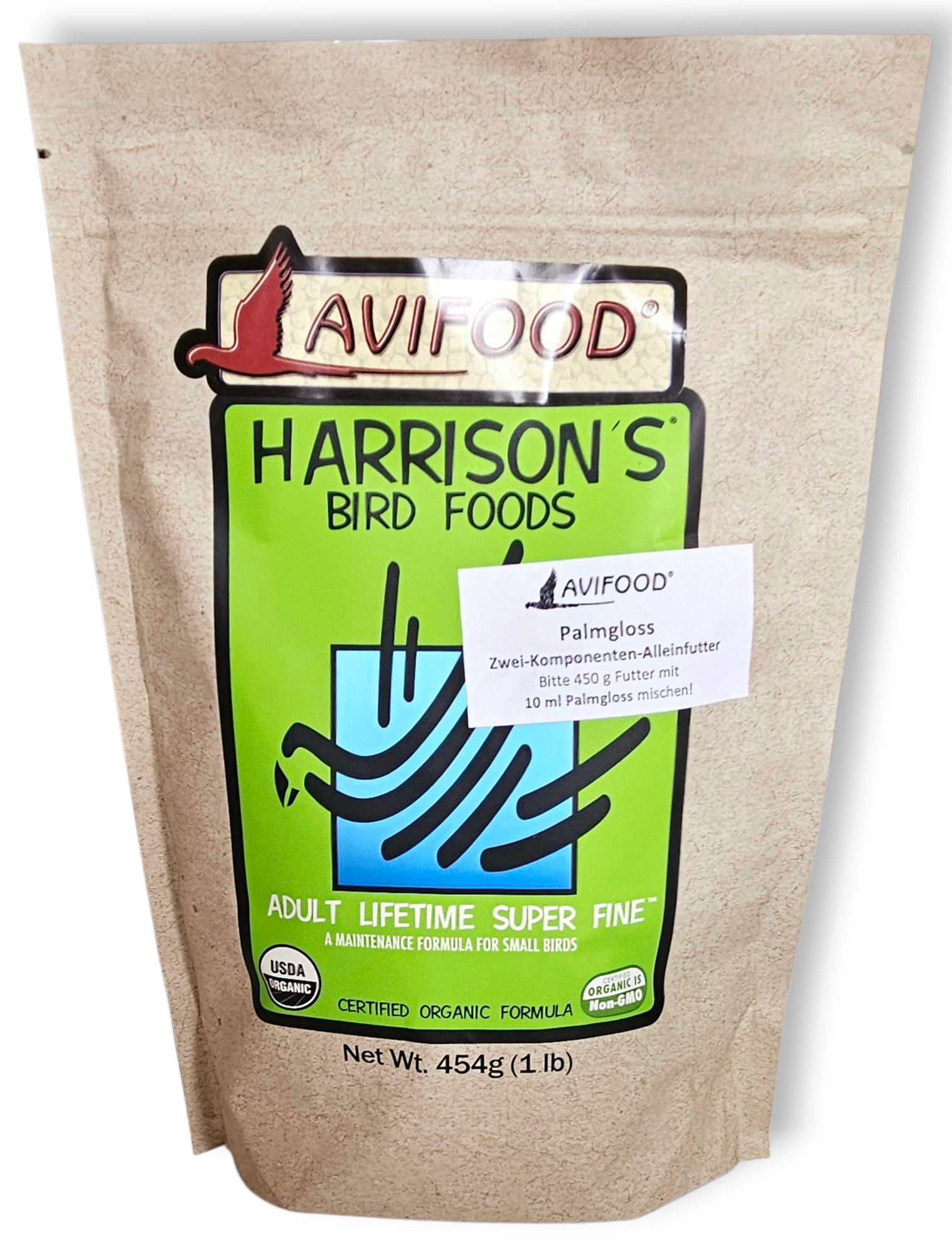 AVIFOOD Harrison's Bird Adult Lifetime Super fine (Erhaltungsfutter superfein)