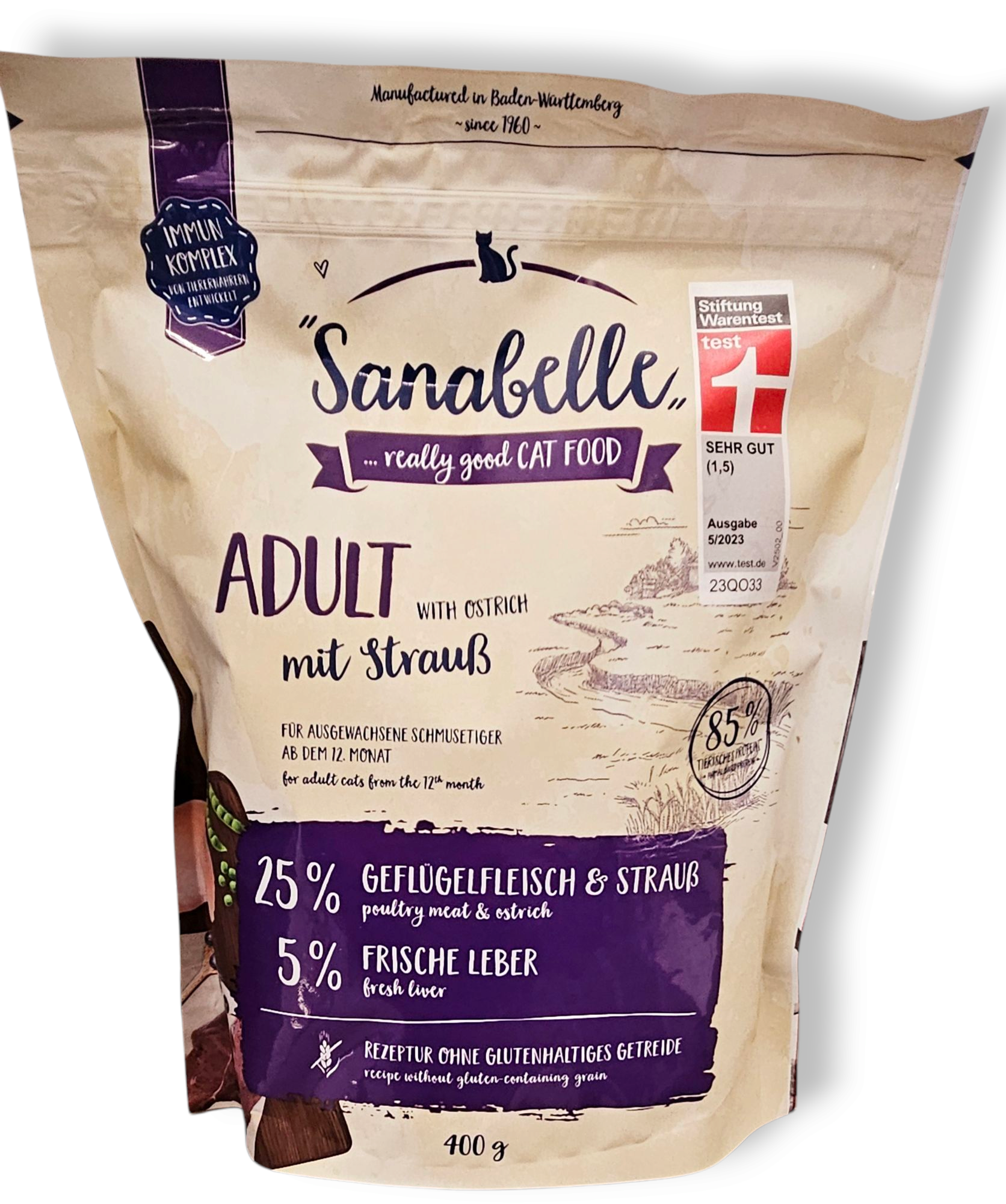 Sanabelle Adult mit Strauß