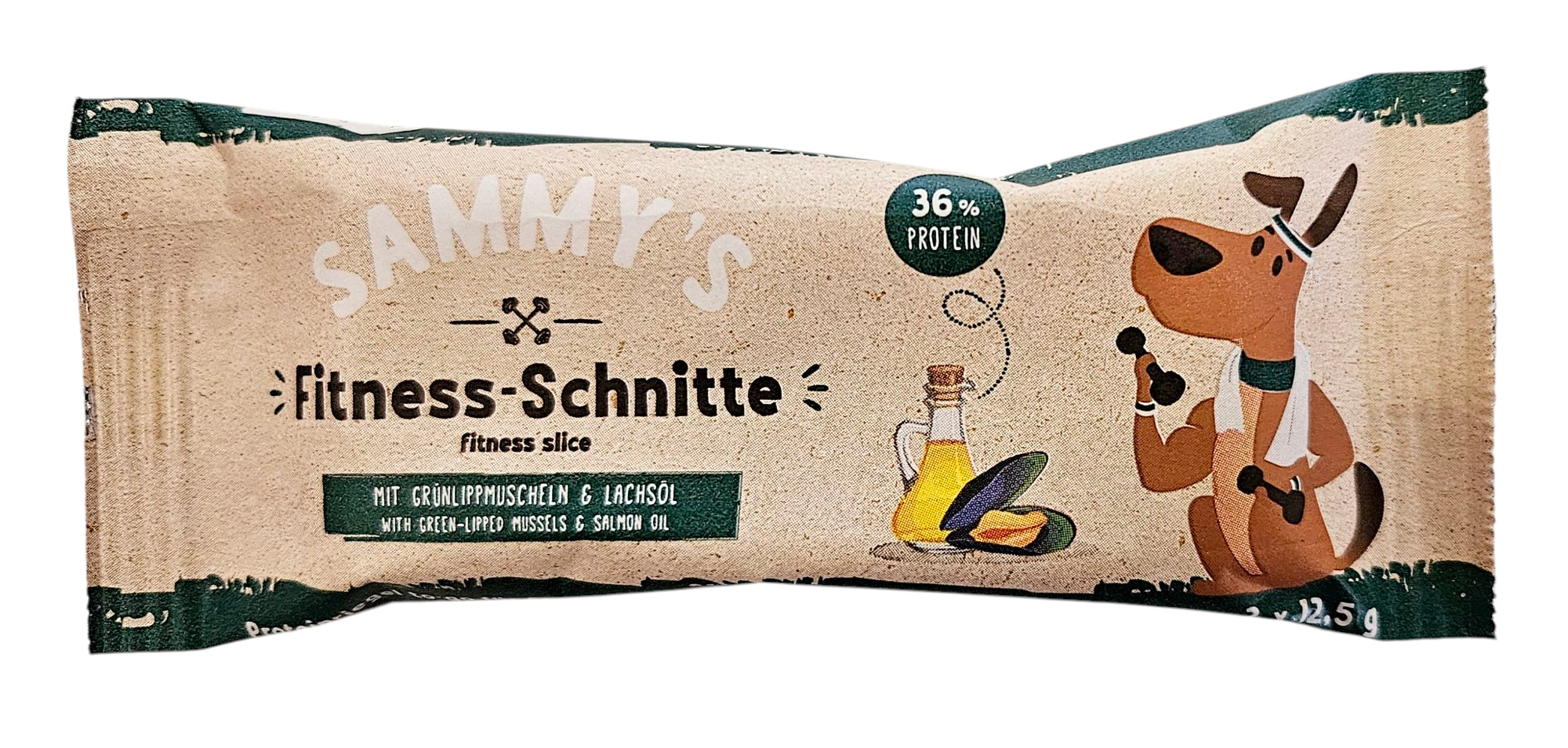 Sammy`s Hundesnacks Sammy's Fitness-Schnitte mit Grünlippmuscheln