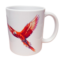 Tasse "Grünflügelara"