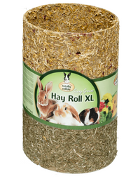 Quiko Sunny Greens Hay Roll: Heurolle zum Knabbern und Spielen für Kleintiere