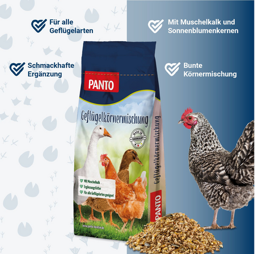 GKM Geflügelkörnermischung – Mix mit Sonnenblumenkernen