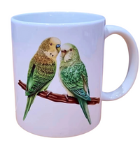 Tasse "Wellensittiche"