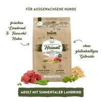 bosch Heimat Adult mit frischem Simmentaler Landrind