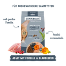 Sanabelle Life Adult mit Forelle & Blaubeeren