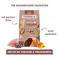 Sanabelle Life Indoor mit Perlhuhn & Preiselbeeren