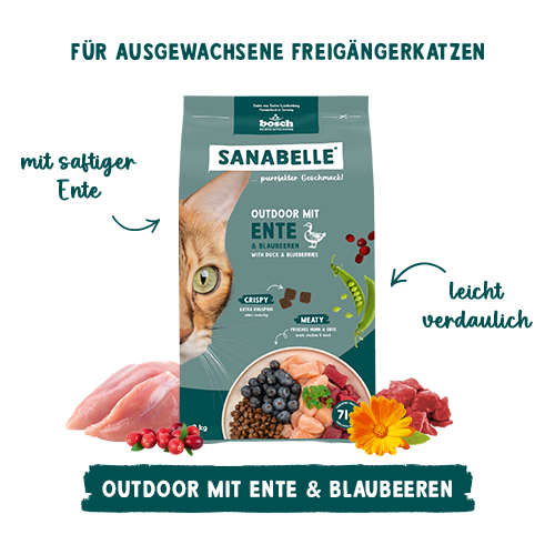 Sanabelle Life Outdoor mit Ente & Blaubeeren