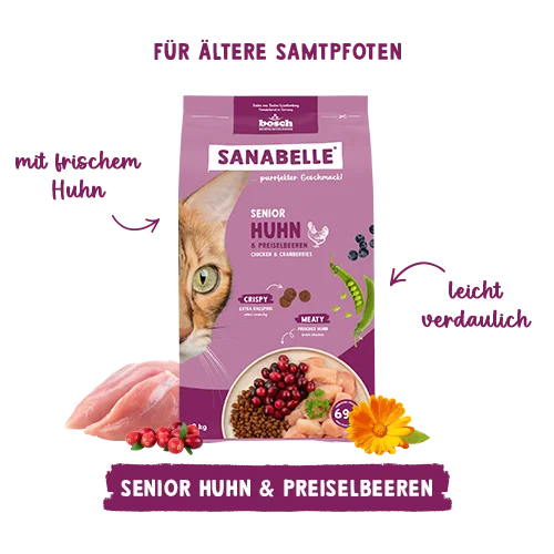 Sanabelle Life Senior Huhn & Preiselbeeren