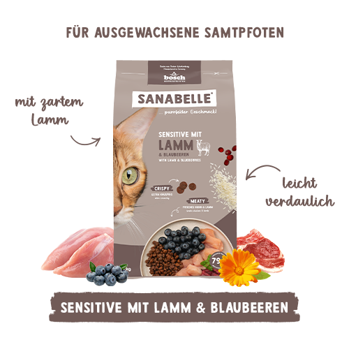 Sanabelle Life Sensitive mit Lamm & Blaubeeren